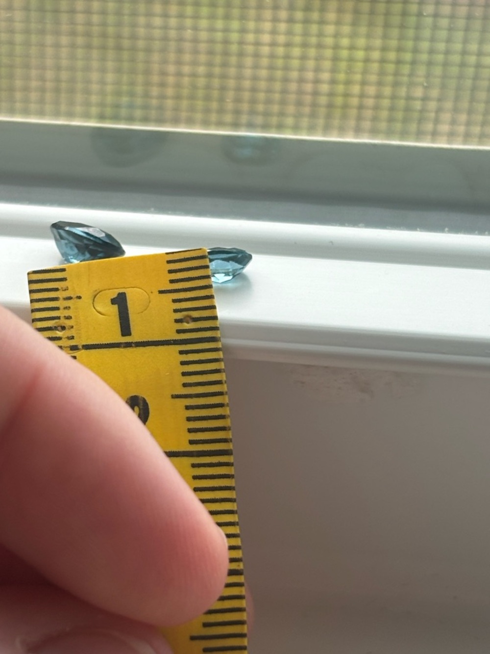 Blue Topaz Gemstone Pair – Oval Faceted Loose Stones Sky/Swiss Blue Not Enhanced - Picture 11 of 15
